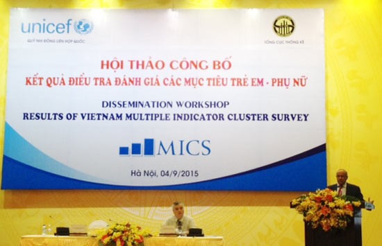 Publication d’un rapport sur les progrès en faveur des femmes et des enfants au Vietnam - ảnh 1